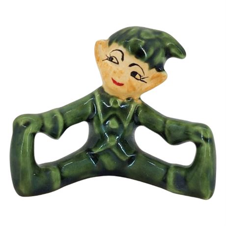 Vintage Gilner Ceramic Pixie Elf Figurine