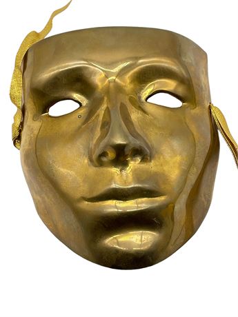 Mann Brass Mask