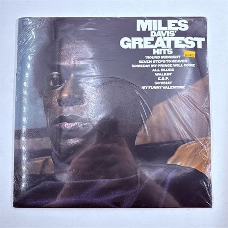 Miles Davis Greatest Hits Sealed Vinyl Record