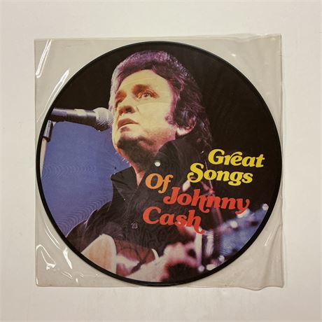 Johnny Cash Picture Disc Vinyl Record