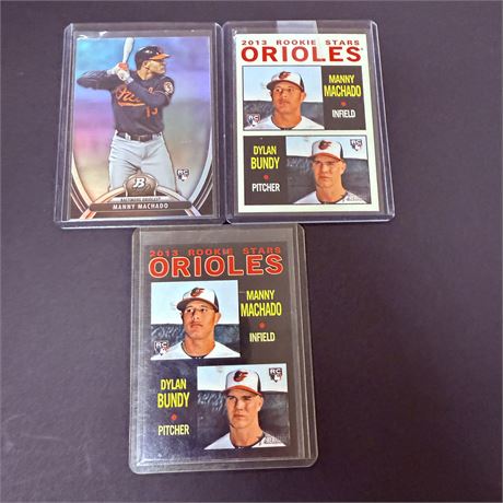 3 Manny Machado Rookie Cards