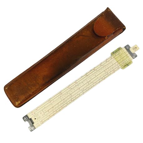 Vintage Pickett & Eckel Chicago Slide Rule