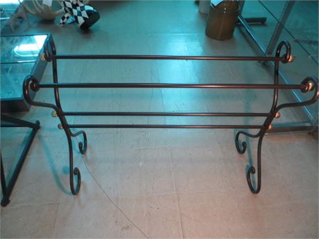 Wrought Iron Quilt Rack