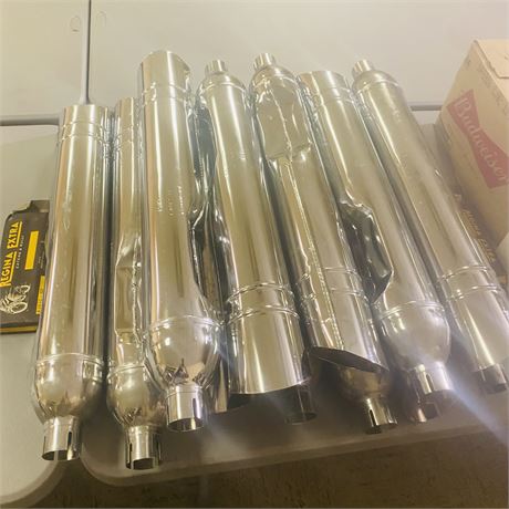12 NOS Harley Davidson Exhausts