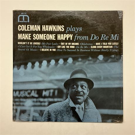 Coleman Hawkins Sealed Vinyl Record