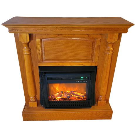 Mantel Life Pro Infrared Quartz Electric Fireplace Heater
