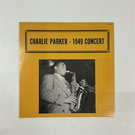 Charlie Parker 1949 Concert Sealed Vinyl Record