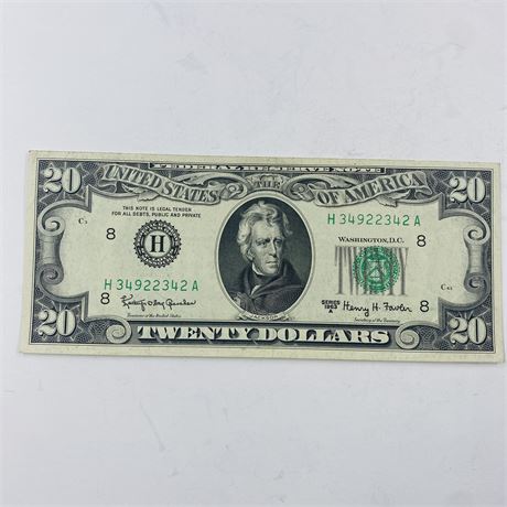 UNC 1963 $20 Bill