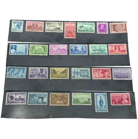 VTG U.S.A. Stamp Lot -- Unused, Never Hinged