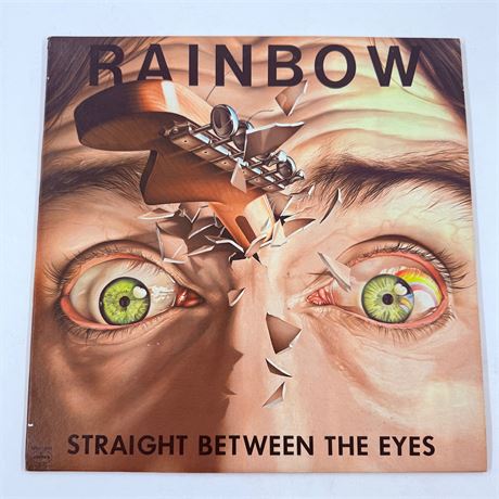 Rainbow Straight Between the Eyes Vinyl Record