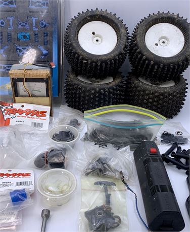 Large Remote Control Monster Truck Parts Lot