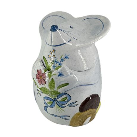 NS Gustin Co Ceramic Mouse Cookie Jar