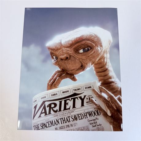 E.T 8x10 Photograph