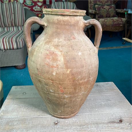 Large Rustic Pottery Jar