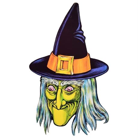 Vintage BEISTLE Halloween Witch Paper Decor