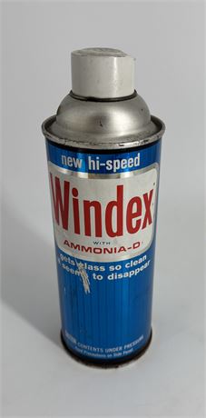 Windex Aerosal Spray Can
