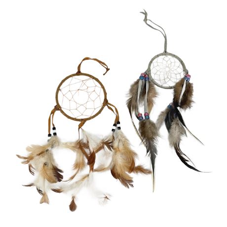 Pair of Decorative Dreamcatchers