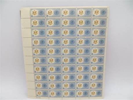 1962 World United Against Malaria 4 Cent Stamps Scott #1194