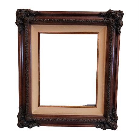 Empty Ornate Picture Frame for 11x14 Artwork