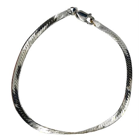 925 Silver Herringbone Bracelet