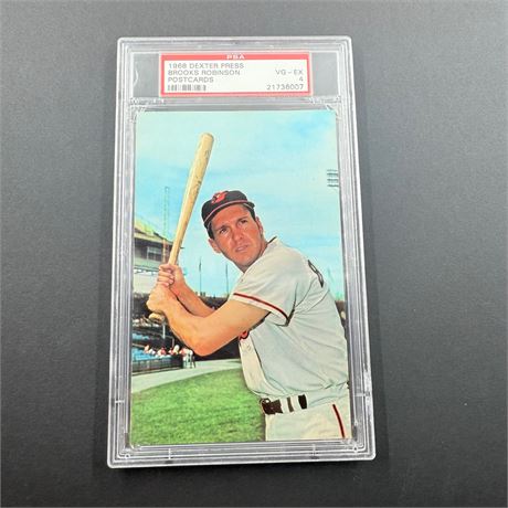 1968 Dexter Press Brooks Robinson PSA 4