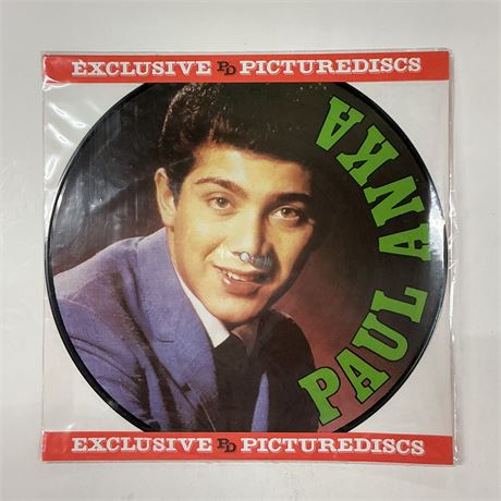 Paul Anka Picture Disc Vinyl Record