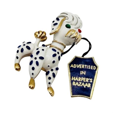 Trifari Vintage Poodle Pin