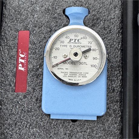 PTC Instruments Type D Durometer