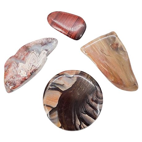 Vintage Polished Gemstones for Jewelry Making