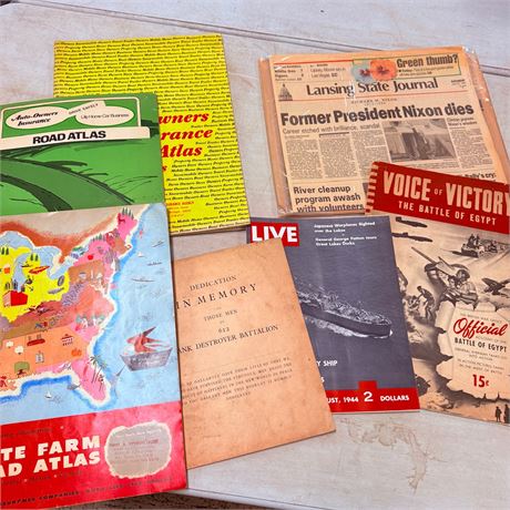 Ephemera Lot