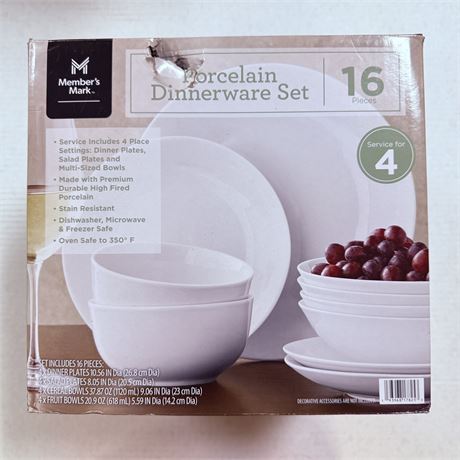 16pc Dinnerware Set