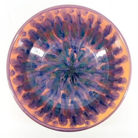 Handmade Ceramic Bowl Signed by Artist
