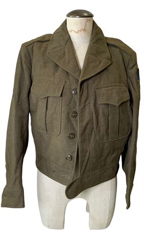 WWII 5th Armored Div. Tank Destroyer US Military Wool Jacket