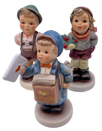 Trio of Goebel German Hummel Figurines: #2037, #1883 & #1698