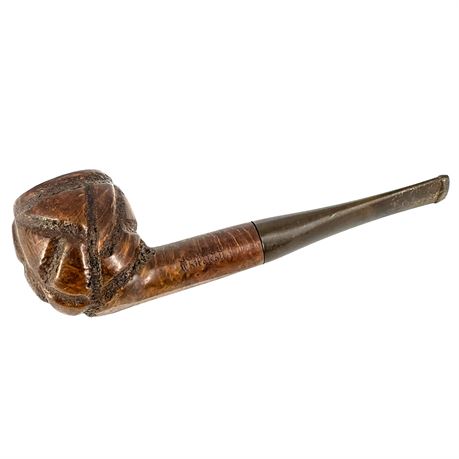 Jumbos Whitehall Vintage Carved Billiard Tobacco Pipe