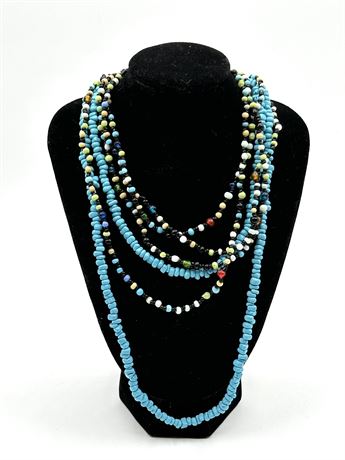 Two Beaded Necklaces