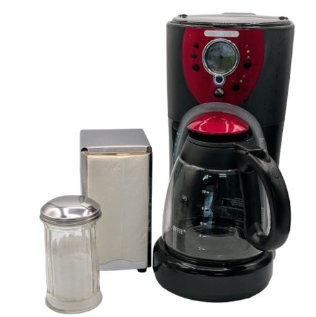 12 Cup Coffee Maker & Diner Items
