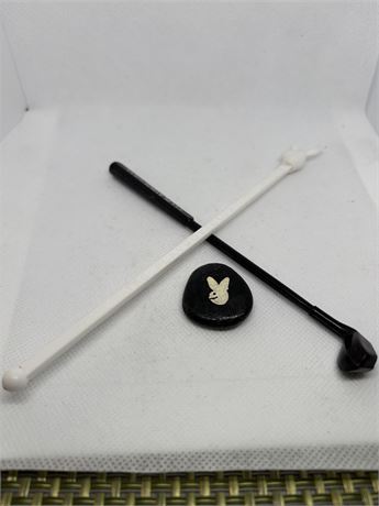 Playboy Club Swizzle Sticks