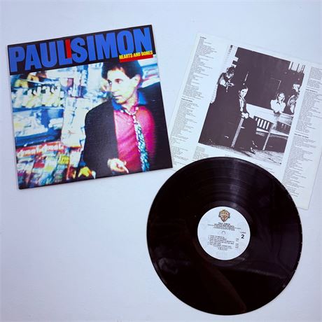 Paul Simon Heart And Bones Vinyl Record