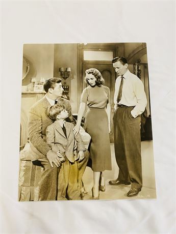 Janet Leigh Robert Mitchum Original Press Photo