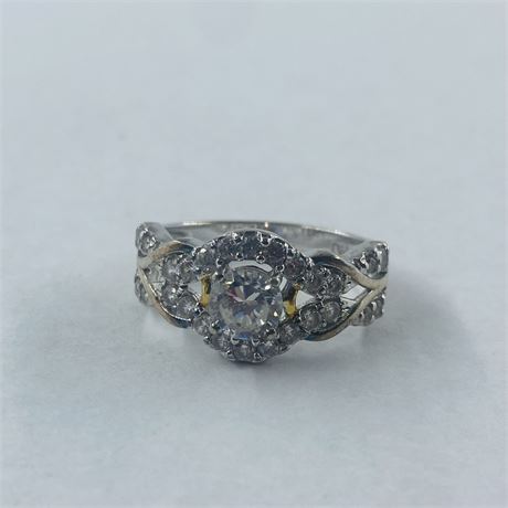 5.5g Sterling Ring Size 10.5