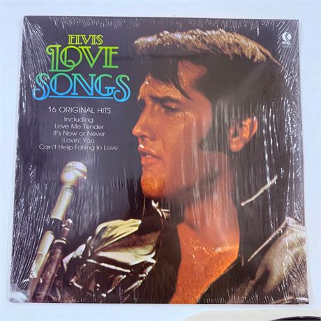Elvis Love Songs Vinyl Record