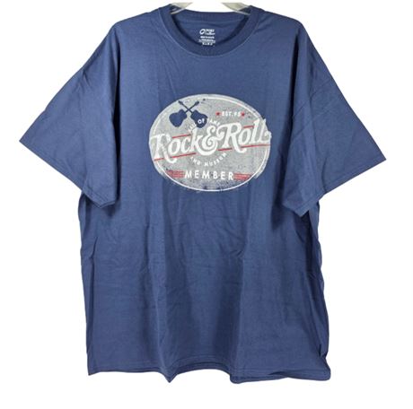Rock and Roll Hall of Fame Museum Member T-shirt with Decal XXL