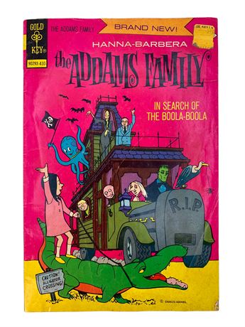 Gold Key 1974 Hanna-Barbera The Addams Family Boola-Boola Comic Book