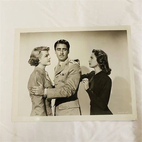 Janet Leigh Walter Pidgeon Original Press Photo