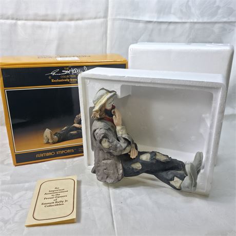 Emmett Kelly Jr. Figurine "Bedtime"