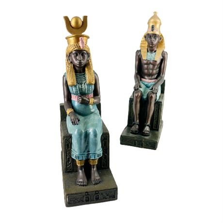 Arister Gifts Inc Hand Painted Egyptian Pharaoh Bookends