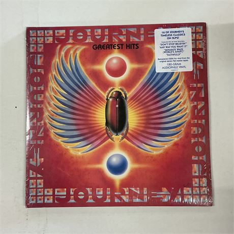 Journey’s Greatest Hits Sealed Vinyl Record