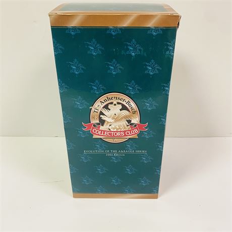 2003 Budweiser Evolution of the Eagle Stein Mint in Orig Box