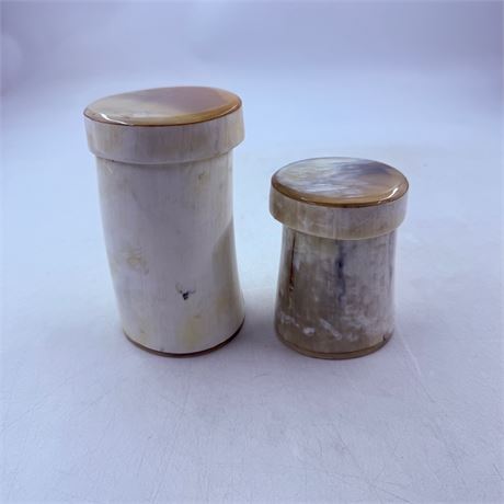 Abbeyhorn Carved Jars